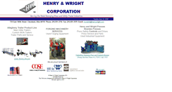 Desktop Screenshot of henrywright.com